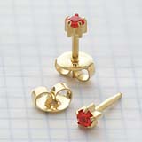 Universal ear piercing stud starter earring